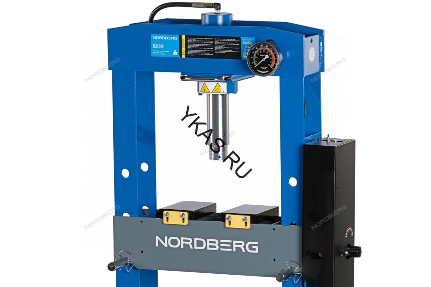 Напольный пресс NORDBERG N3630F с ручным и ножным приводом