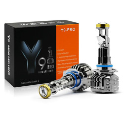 Carlife Cвет-од H4 6000K 16000Lm 2шт. (с активным охлаждением)