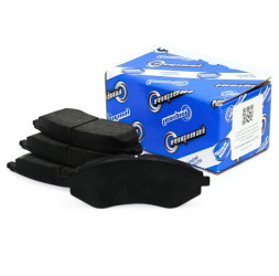 RG Колодка тормозная передняя (кт.4шт.)  Chevrolet Aveo I-II '03-'11/Kalos 1.2i/1.4i 02>