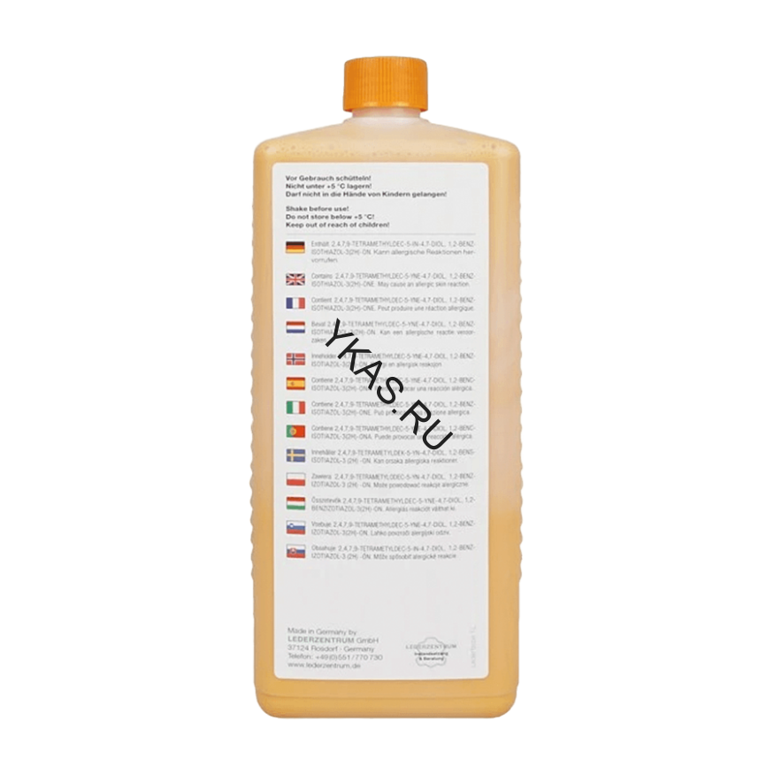 Краска для кожи COLOURLOCK золотисто-желтый Lederfarbe goldgelb 1000мл LZ-224556