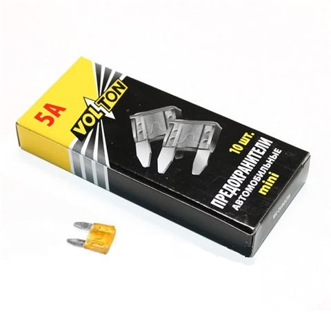 Предохранители флажковые "VOLTON" MINI фл. цинк  20А  (10шт) / цена за 10шт