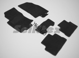 Коврики текстильн. Nissan Qashqai (российская сборка) с 2016г- /компл.5шт./осн.резин./ LUX