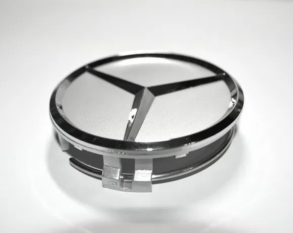 Заглушка (колпачок) на литой диск мод. MERCEDES  серебро  ( D64/ D59)