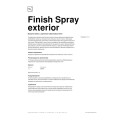 FINISH SPRAY EXTERIOR - Экспресс-блеск с удалением известковых пятен (1 л) 285001