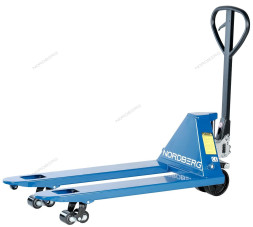 Тележка складская (рохла) гидравлическая NORDBERG N3902-25 с полиуретановыми колесами