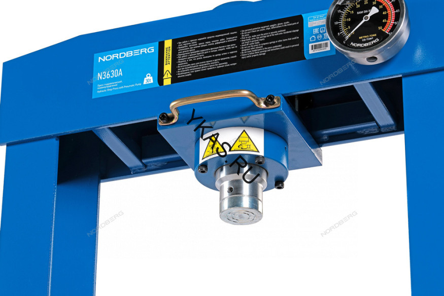 Напольный пресс NORDBERG N3630A с пневмоприводом