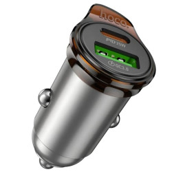 АЗУ  HOCO 1 USB + 1 TYPE-C  с быстрой зарядкой, PD25W, QC3.0