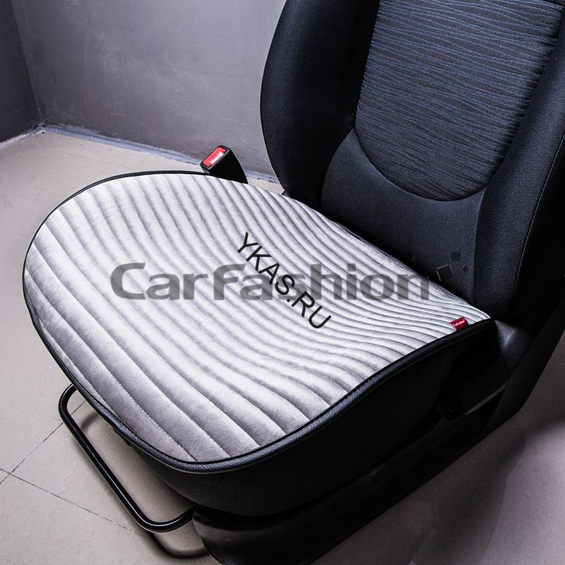 Накидка «MONACO MINI»  Чёрный/Серый/Серый 1шт.  (велюр премиум класса/экокожа)