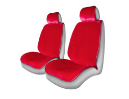 Накидки Фронт  «ALPACA FRONT» Красный (искуств. мех)