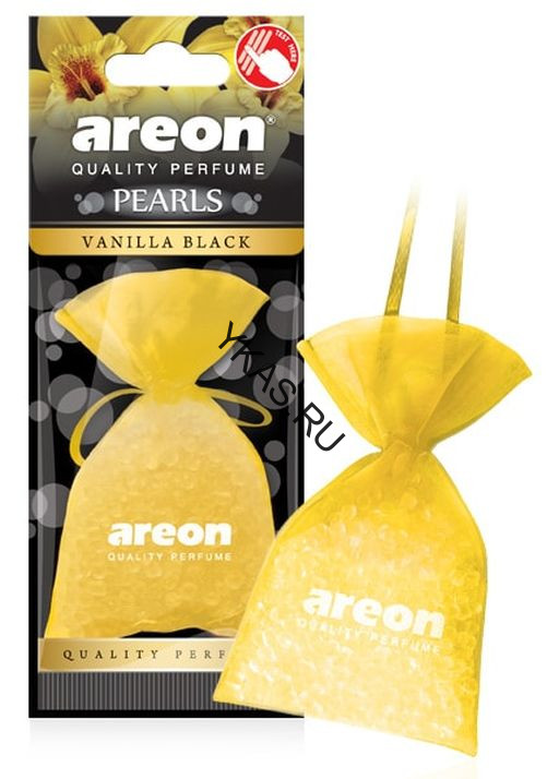 Осв.возд. Areon PEARLS "мешочек"  Vanilla Black