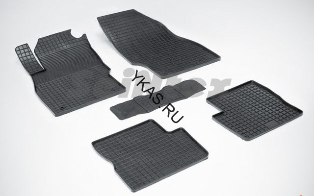 Коврики резиновые   Opel Corsa D 2006-2014г. СЕТКА