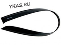 Дефлекторы стёкол  Hyundai ix35  НЕЛОМАЮЩИЕСЯ  накладные  к-т 4 шт.
