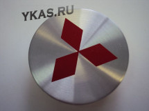 Заглушка (колпачок) на литой диск мод. MITSUBISHI  алюминий  ( D60/D50)