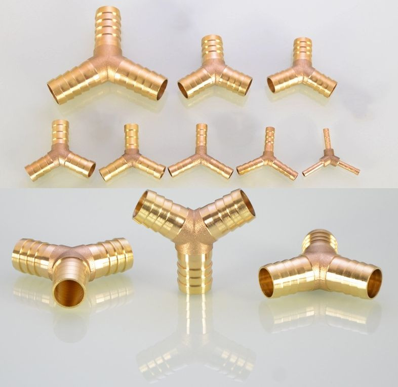 Аварийный переходник ёлочка Y-образный  19мм, медь