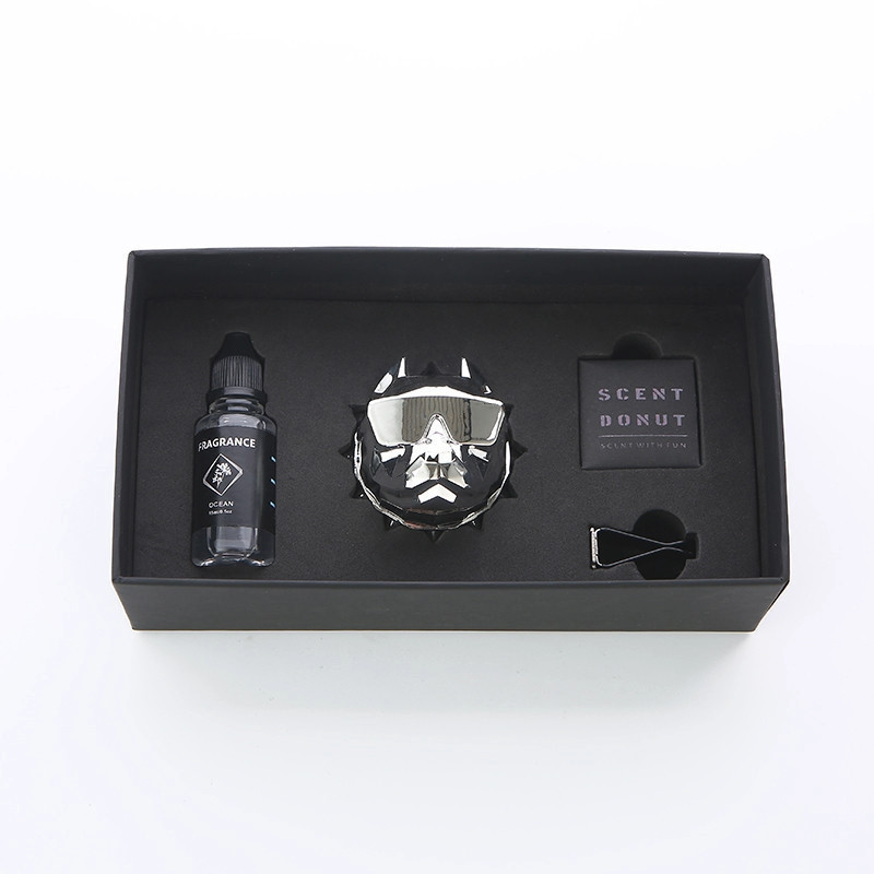 Осв.возд. Carlife собака, хром глянцевый  (на дефлектор)