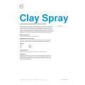 CLAY SPRAY - Лубрикант для глины и автоскрабов (10 л) 368010