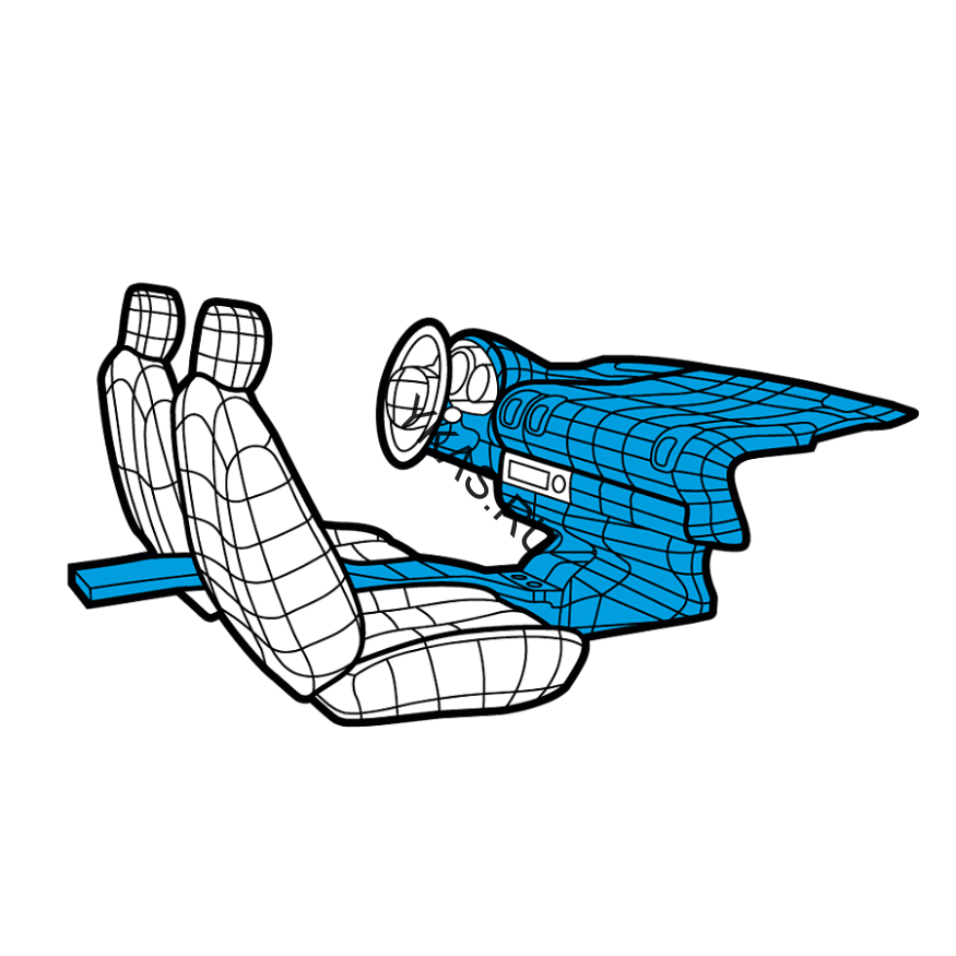 REFRESHCOCKPITCARE - Матовое молочко, антистатик с запахом вишнёвого йогурта (500 мл) 77706500