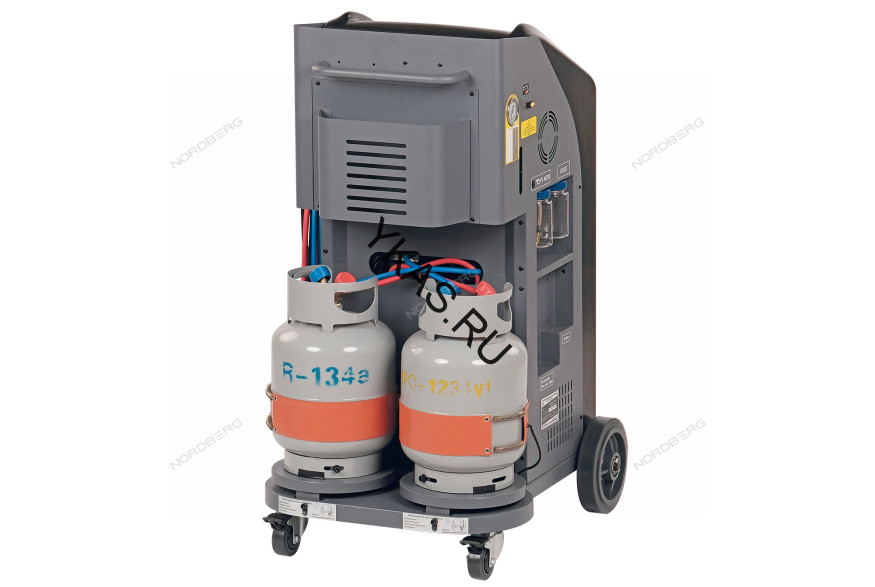 Автоматическая установка для заправки автомобильных кондиционеров NORDBERG NF17 (R134a+R1234yf)