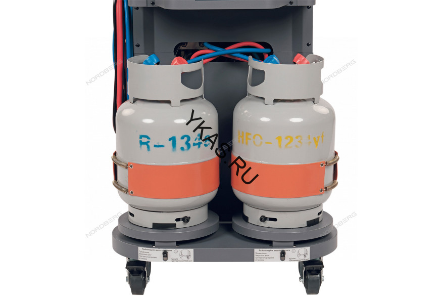 Автоматическая установка для заправки автомобильных кондиционеров NORDBERG NF17 (R134a+R1234yf)