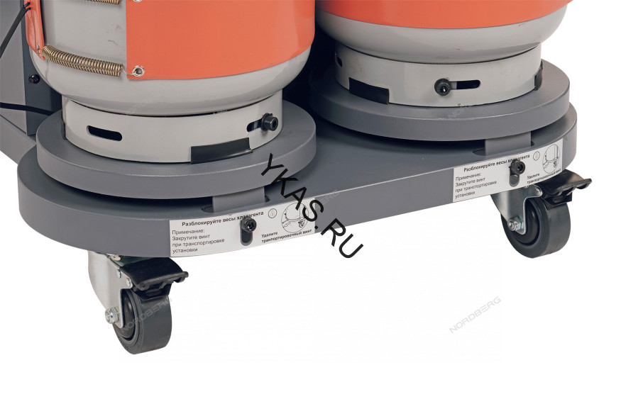 Автоматическая установка для заправки автомобильных кондиционеров NORDBERG NF17 (R134a+R1234yf)