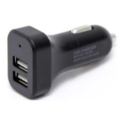 АЗУ  WIIIX  2USB (12/24V - 5V 2.1A) Черный