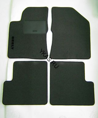 Коврики текстильн. Gelly FC  2006-2011г./компл.4шт./осн.резин.