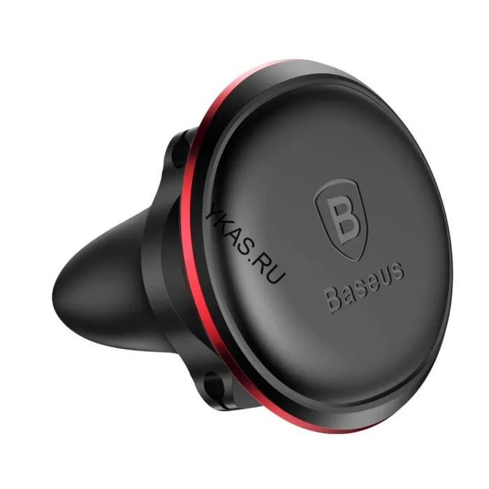 Держатель телефона Baseus  магнитный (регулировка наклона) металл Красный 102
