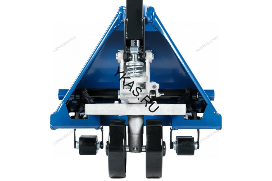 Тележка складская (рохла) гидравлическая NORDBERG N3902S-25 укороченная, с полиуретановыми колесами