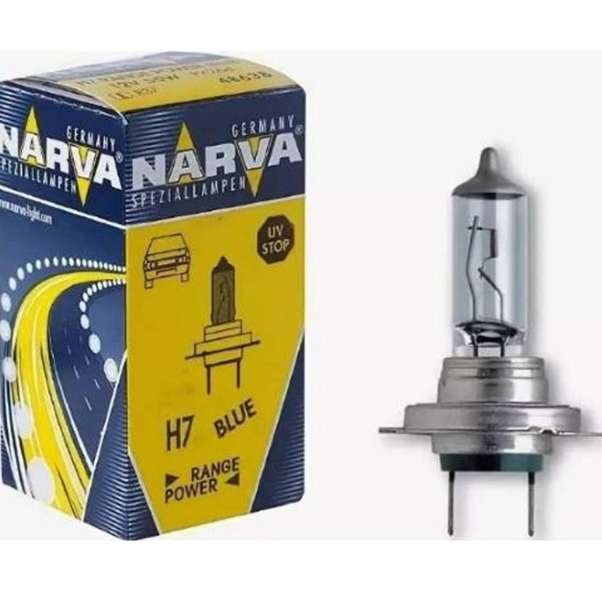 Автолампа Narva 12V   H7    55W   PX26d  +30%  RANGE POWER BLUE+ (1 шт.)