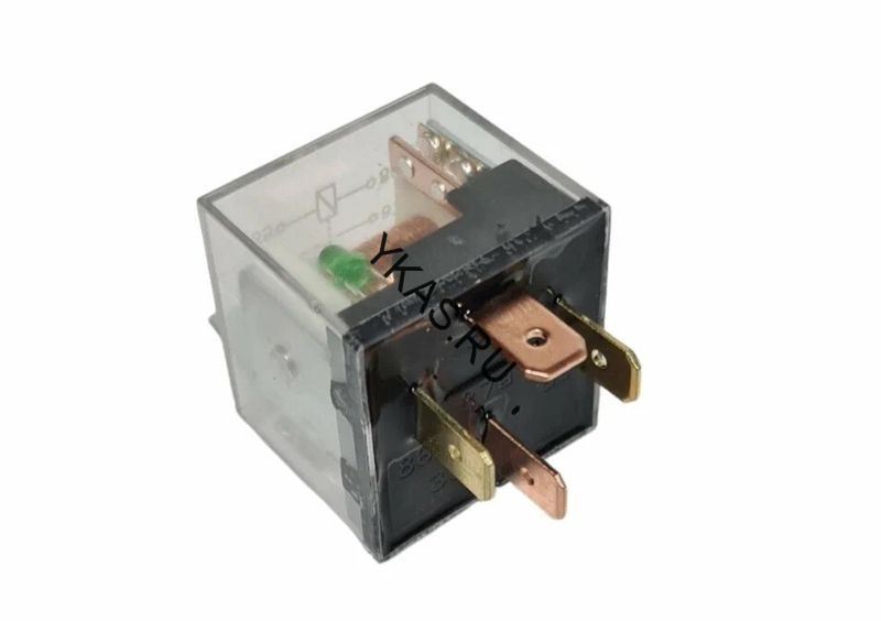 ЭТ Реле 12В 4 контакта, прозрачный корпус, 40A