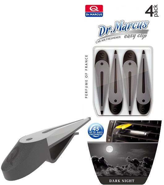 Осв.воздуха DrMarcus на дефлектор  EASY CLIP  Black