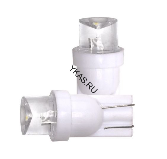 SOLAR  Свет-од  12V  T10 1 LED W5W  W2.1x9.5d   белый