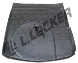 Коврик багажн. Audi A6 SD (04-11) (РЕЗИНА)