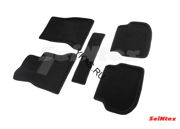 Коврики  BMW 5  F10  2009-2013г  /компл.5шт./осн.резин./  3D