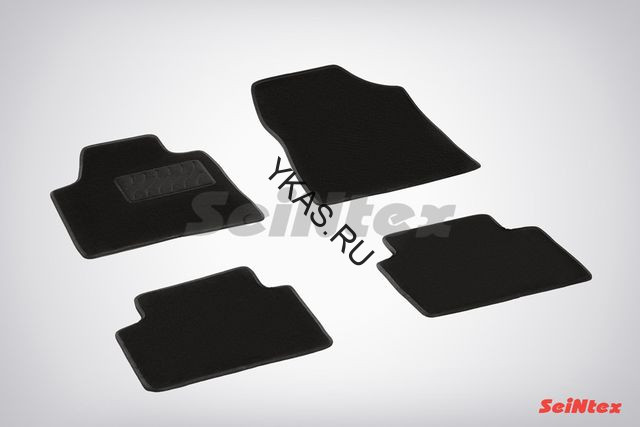 Коврики текстильн. Nissan Teana I 2006-2008г. /компл.4шт./осн.резин./ LUX