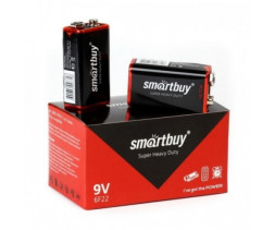 Батарейки SMARTBUY КРОНА 6F22-1S цена за 1шт.