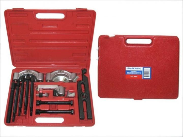 М5. Набор для снятия подшипников 50-75мм (сепараторного типа)