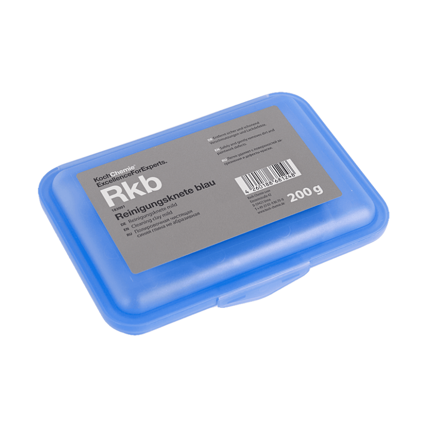REINIGUNGSKNETE BLAU - Безабразивная чистящая глина мягкого воздействия, синяя (200 гр) 183001
