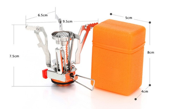 Holiday Печь складная газовая 10см с чехлом (рекомендуем приобретать с AT6345)