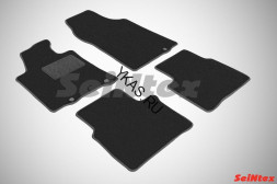 Коврики текстильн. Nissan Teana II 2008-2014г. /компл.4шт./осн.резин./ LUX