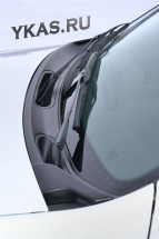 Накладка в проем стеклоочистителей (жабо) (ABS) RENAULT Duster 2012-20 предзаказ