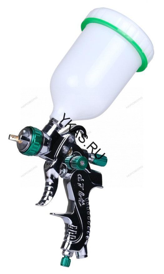 Краскопульт NORDBERG NP7114 (HVLP, верхний бак, сопло 1,4 мм)