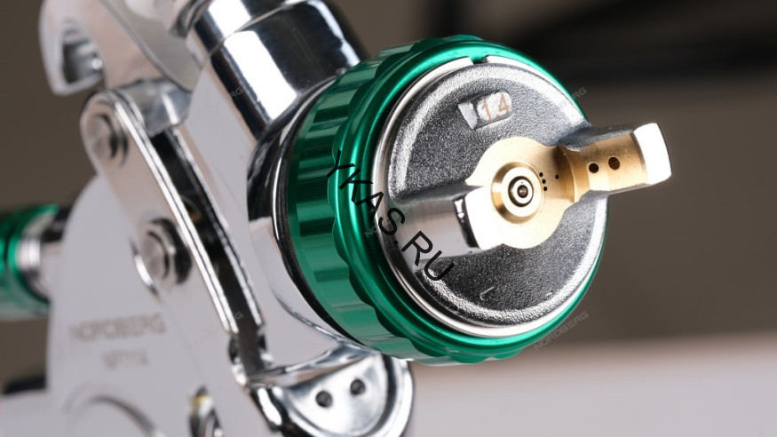 Краскопульт NORDBERG NP7114 (HVLP, верхний бак, сопло 1,4 мм)