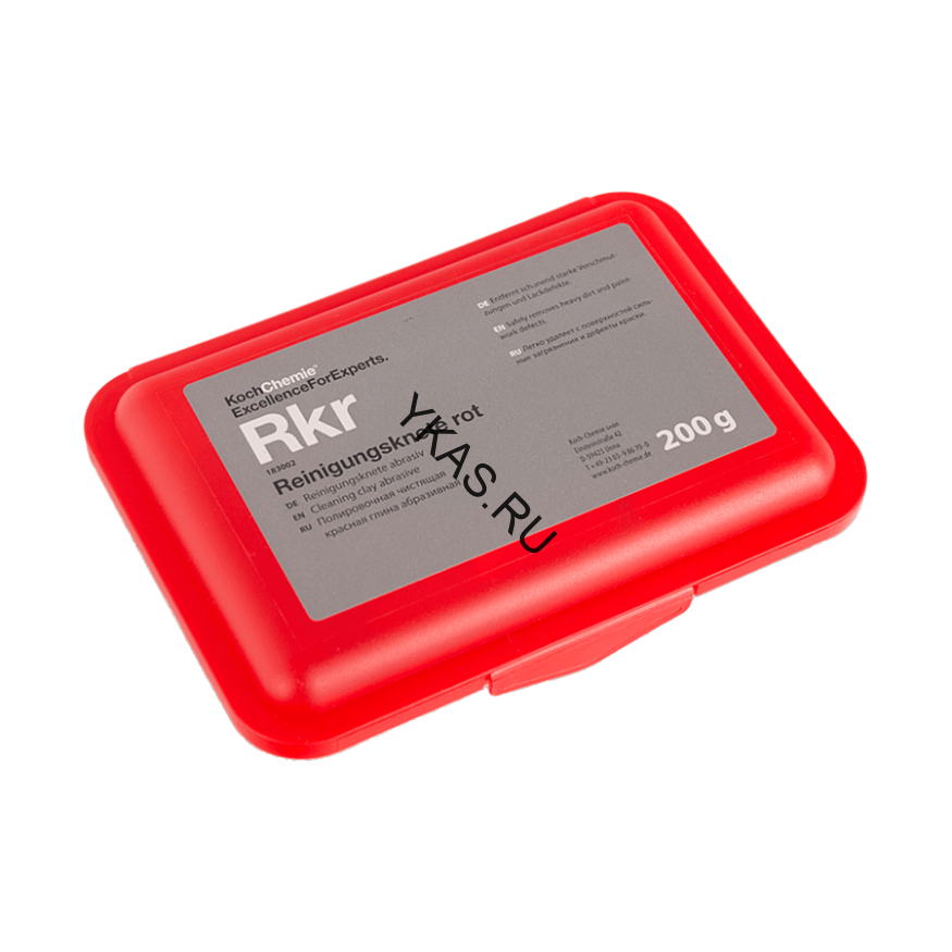 REINIGUNGSKNETE ROT - Абразивная чистящая глина (красная) 183002