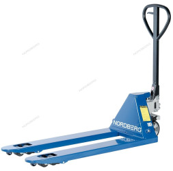 Тележка складская (рохла) гидравлическая NORDBERG N3902-30R с резиновыми колесами