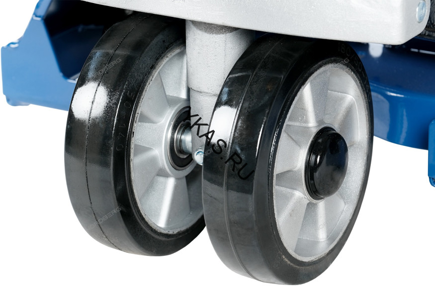 Тележка складская (рохла) гидравлическая NORDBERG N3902-30R с резиновыми колесами