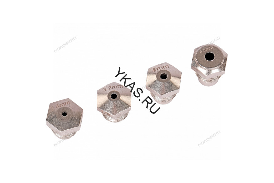 Заклепочник пневматический NORDBERG NP6505 для вытяжных заклепок (2,4 - 6,4 мм)