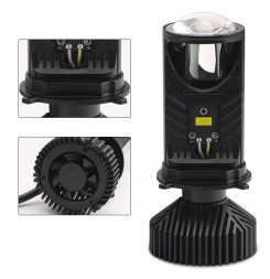 Carlife Cвет-од H4 5500K 12000Lm 2шт. (с активным охлаждением)