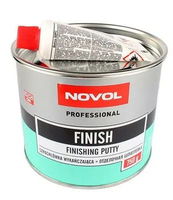 Шпатлёвка Novol FINISH финишная 750гр (финишное выравнивания)