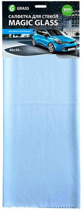 Микрофибра  для стекла  GRASS Magic Glass 40х50см (1шт)